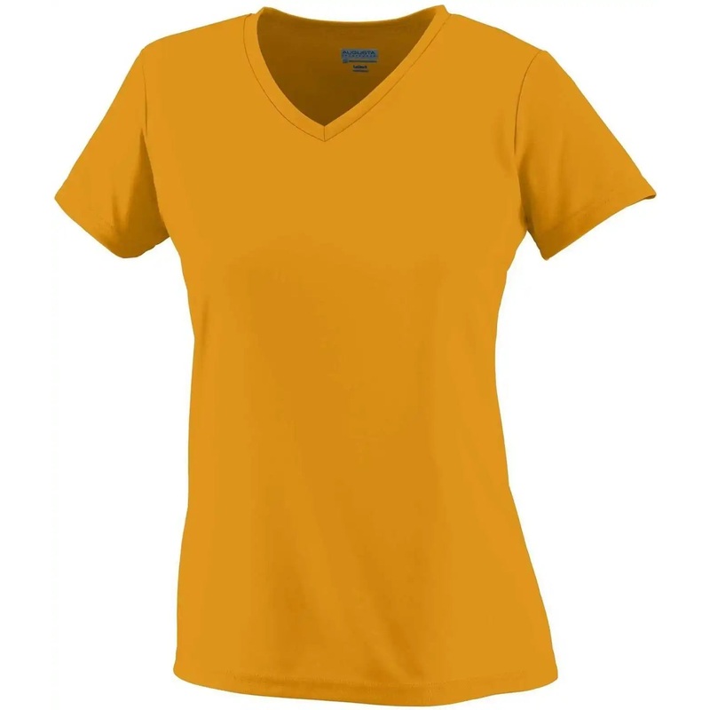 Augusta 1790 Ladies Wicking T-Shirt – Gold