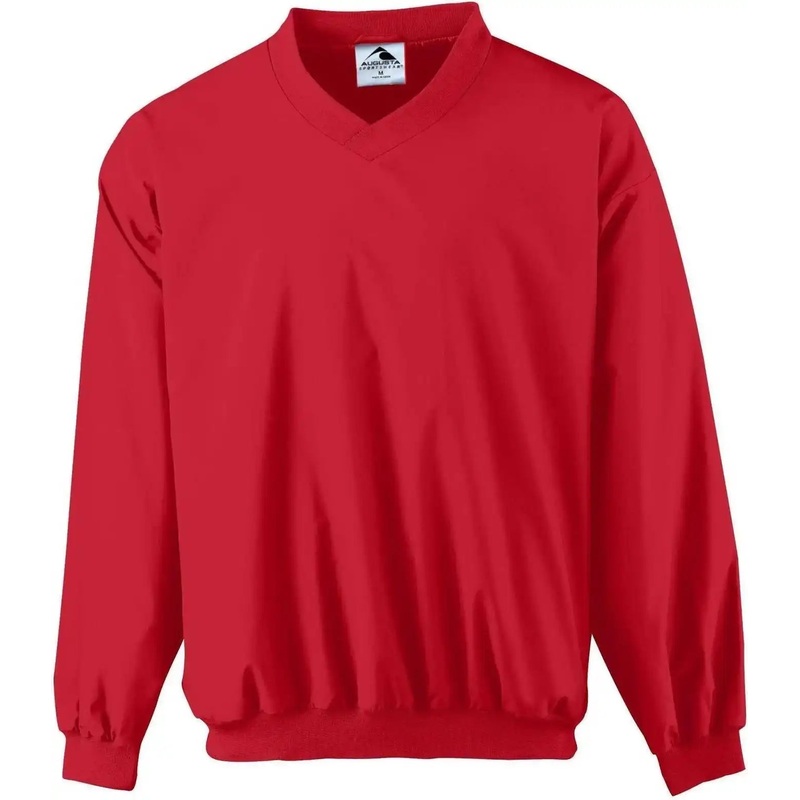 Augusta 3415 Micro Poly Windshirt/Lined – Red