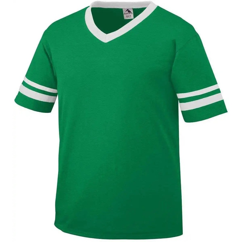 Augusta 360 Sleeve Stripe Jersey – Kelly White