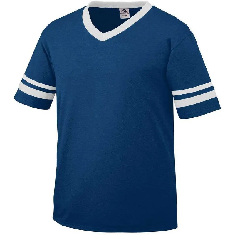 Augusta 360 Sleeve Stripe Jersey – Navy White