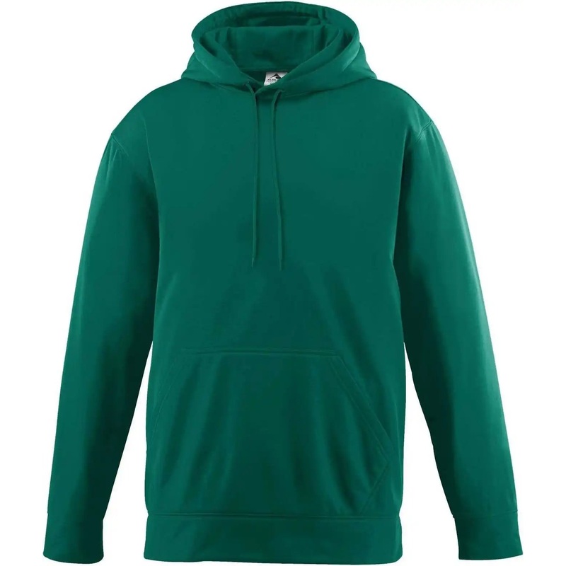 Augusta 5505 Wicking Fleece Hooded Sweatshirt – Dark Green