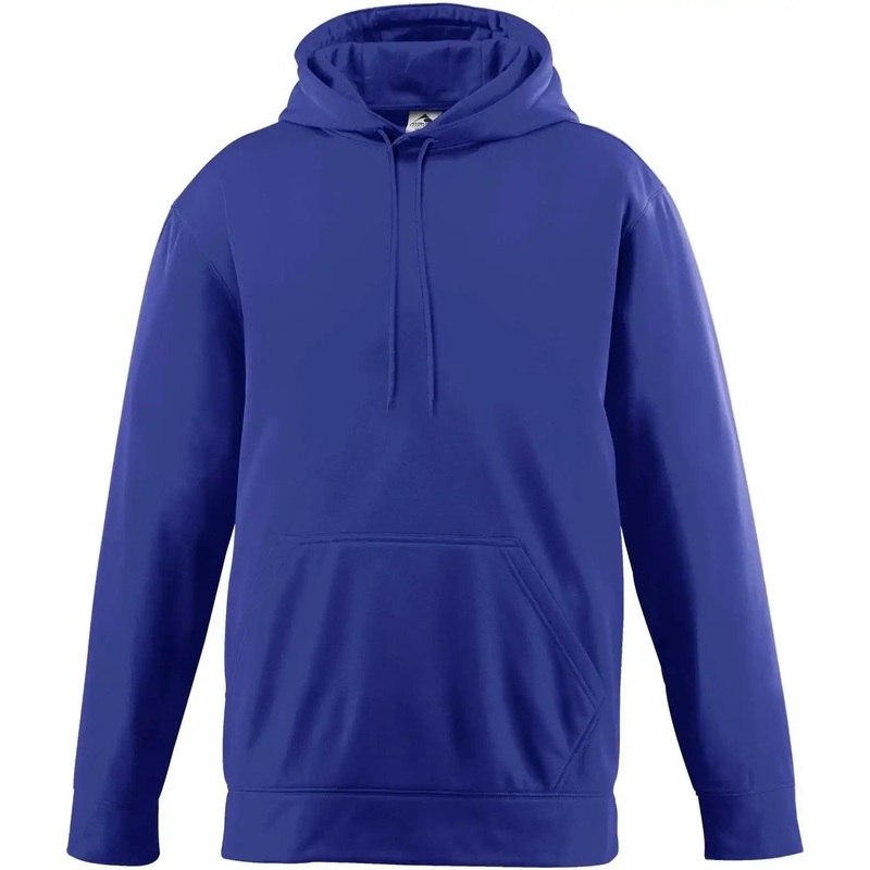 Augusta 5505 Wicking Fleece Hooded Sweatshirt – Purple