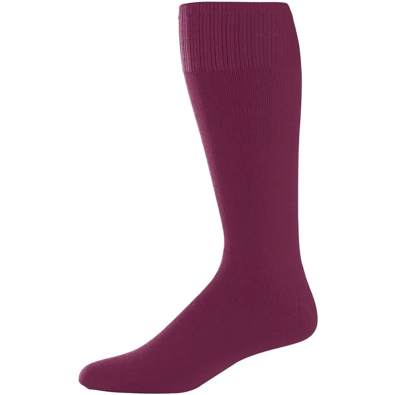 Augusta 6020 Game Knee High Socks – Maroon