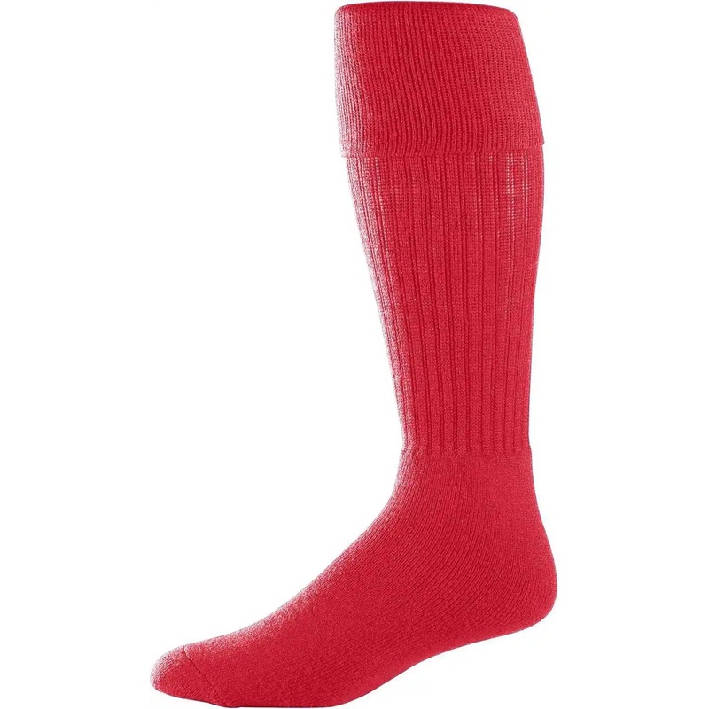 Augusta 6031 Soccer Knee High Socks – Red