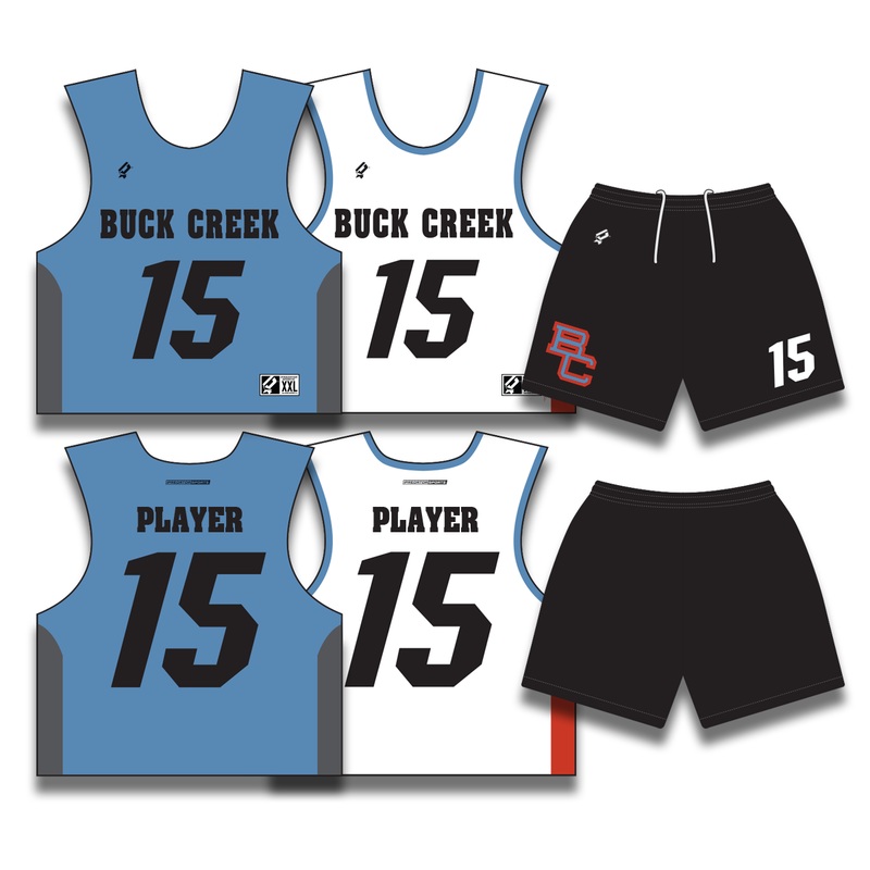 Buck Creek Lacrosse  Boys Uniform Package