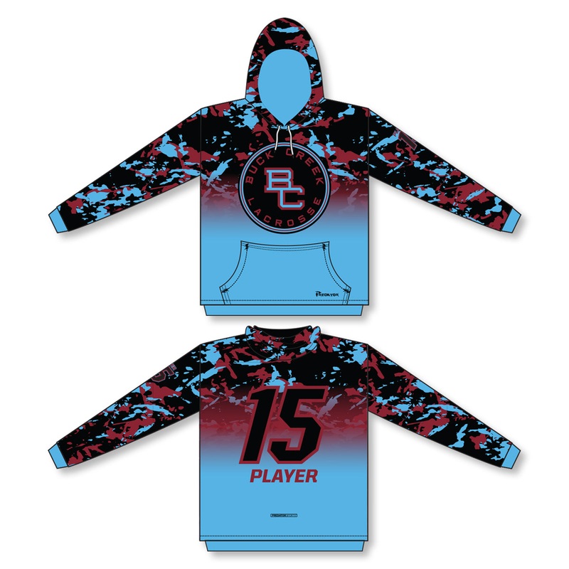 Buck Creek Lacrosse Custom Hoodie