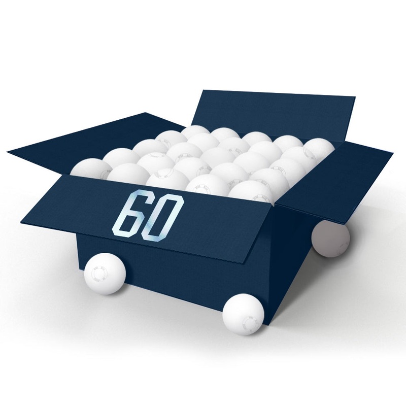 Champro 60 White Lacrosse Balls – Meets NOCSAE Standard SEI