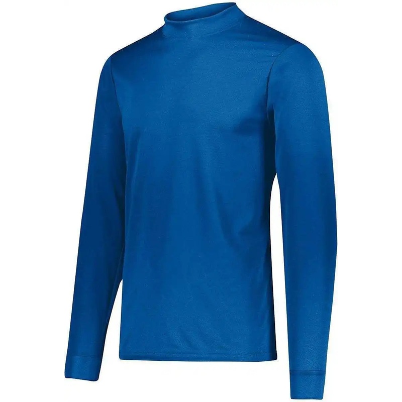 Augusta 797 Wicking Mock Turtleneck – Royal