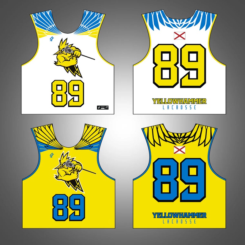 Yellowhammer Lacrosse  Game Pinny