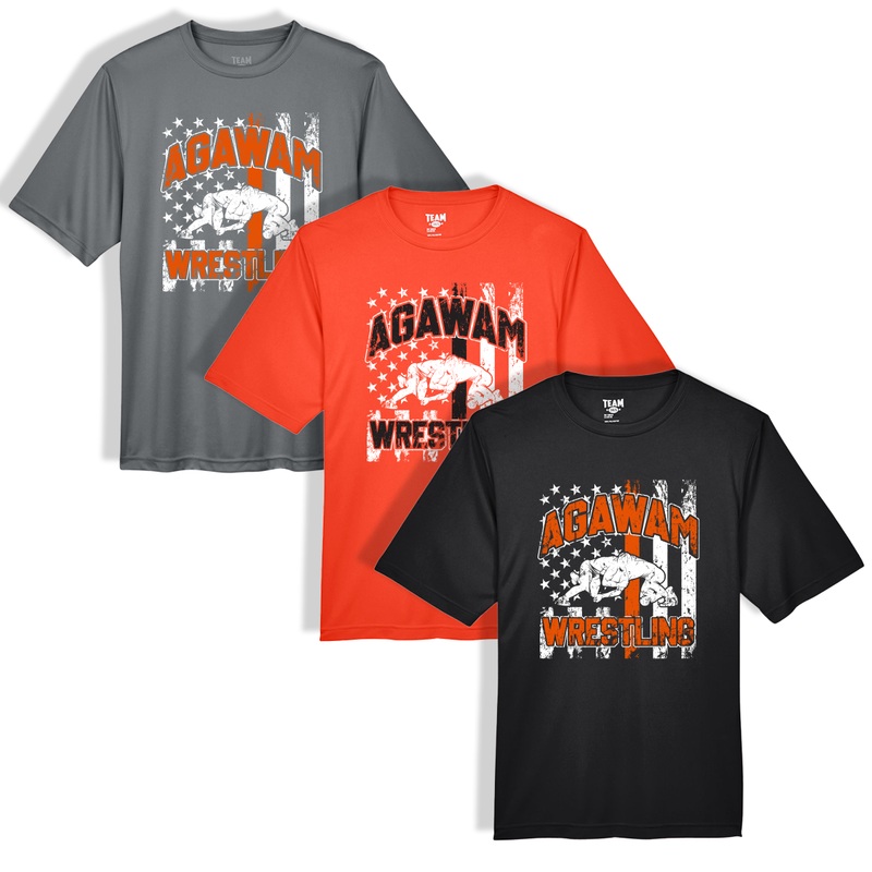 Agawam Wrestling – Dri-Fit T-Shirt