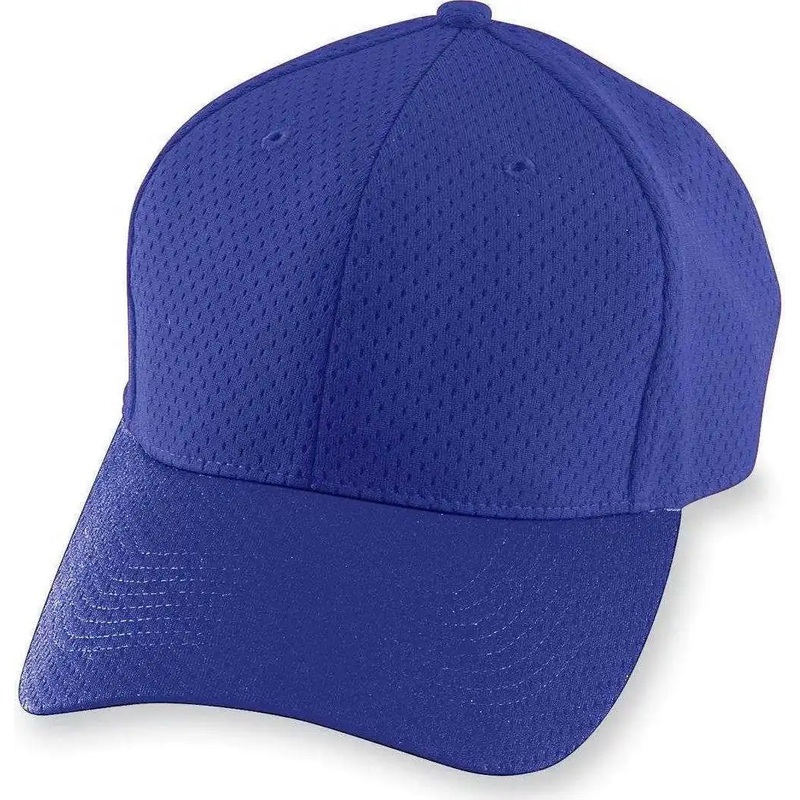 Augusta 6236 Athletic Mesh Cap – Youth – Purple