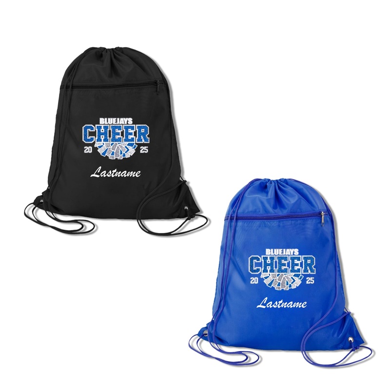 Barkalow Bluejays Cheer  Drawstring Bag