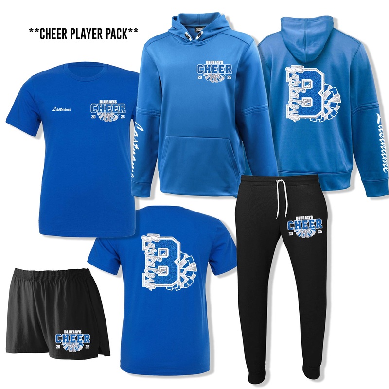 Barkalow Bluejays Cheer  Player Pack