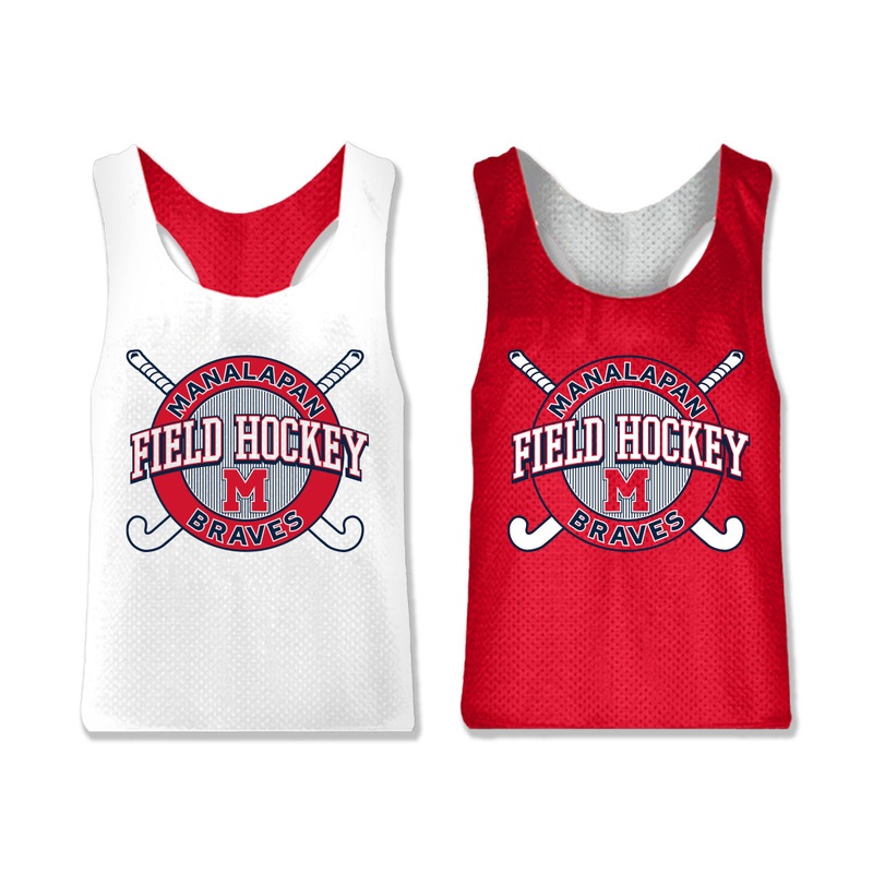 MHS Girls Field Hockey  Reversible Pinnie
