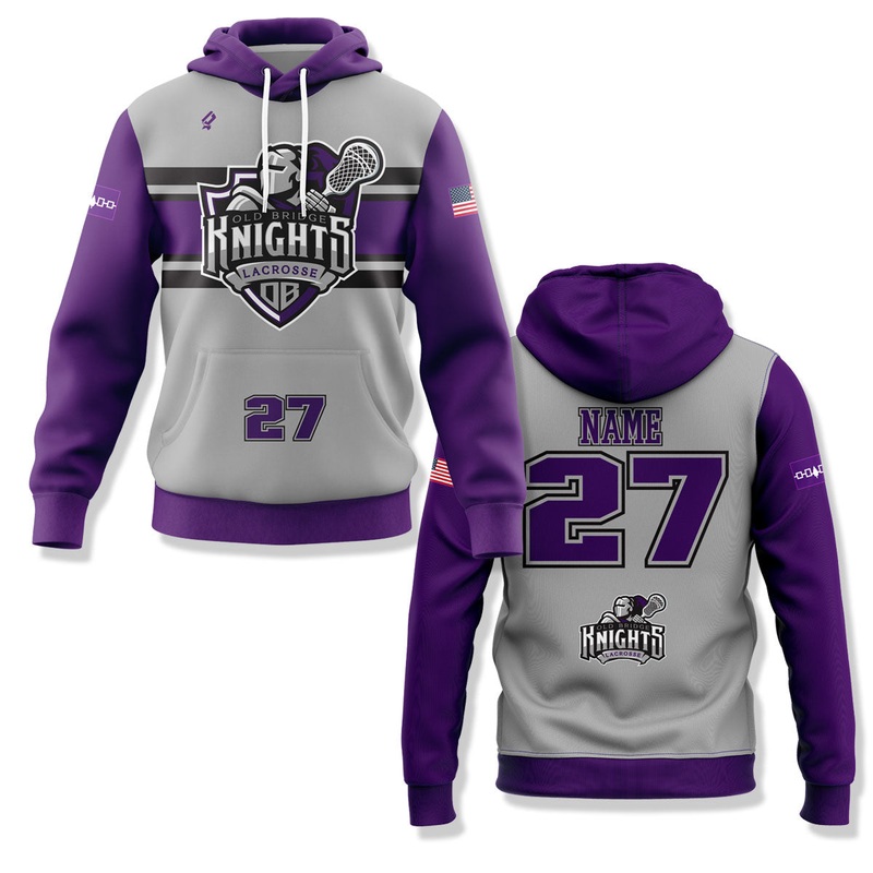 Old Bridge Lacrosse   Custom Hoodie
