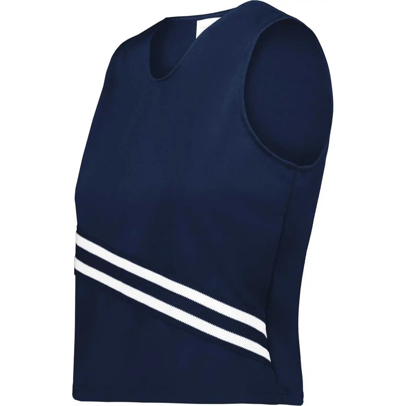 Augusta 6923 Ladies Cheer Squad Shell – Navy Navy White