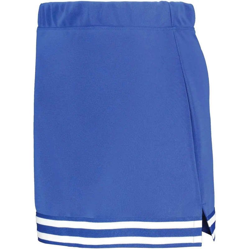 Augusta 6926 Girls Cheer Squad Skirt – Royal Royal White