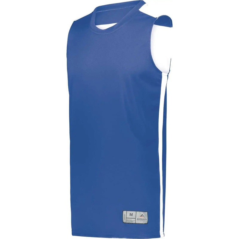 Augusta 6927 Swish Reversible Basketball Jersey – Royal White