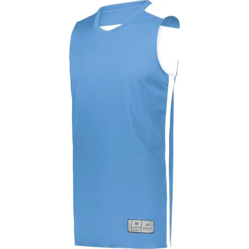 Augusta 6928 Youth Swish Reversible Basketball Jersey – Columbia Blue White