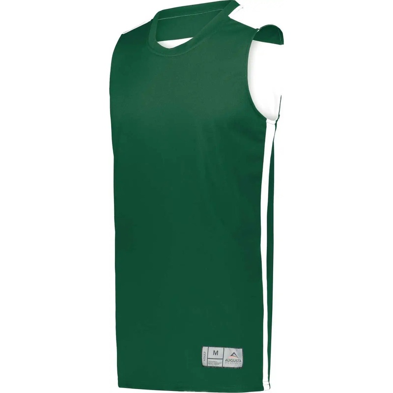 Augusta 6928 Youth Swish Reversible Basketball Jersey – Dark Green White