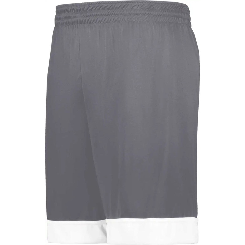 Augusta 6930 Youth Swish Reversible Basketball Shorts – Graphite White