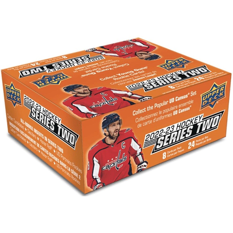 2022-2023 Upper Deck Series Two Retail Box – 24 Packs