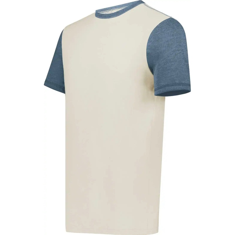 Augusta 6877 Youth Gameday Vintage Ringer Tee – Birch Storm Heather