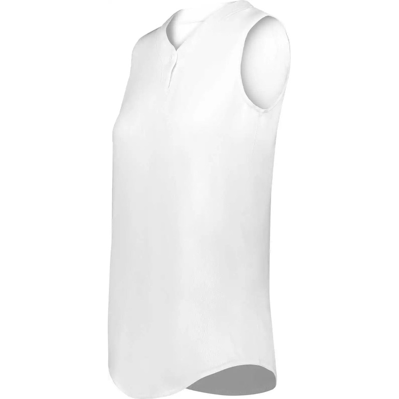 Augusta 6913 Ladies Cutter+ Sleeveless Jersey – White