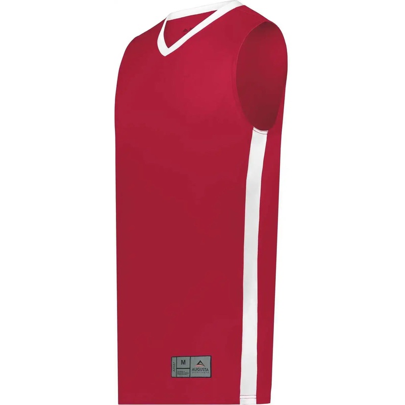 Augusta 6886 Match-Up Basketball Jersey – Scarlet White