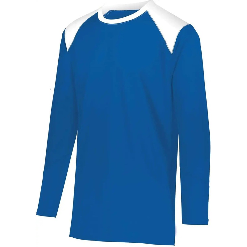 Augusta 1728 Tip-Off Shooter Shirt – Royal White
