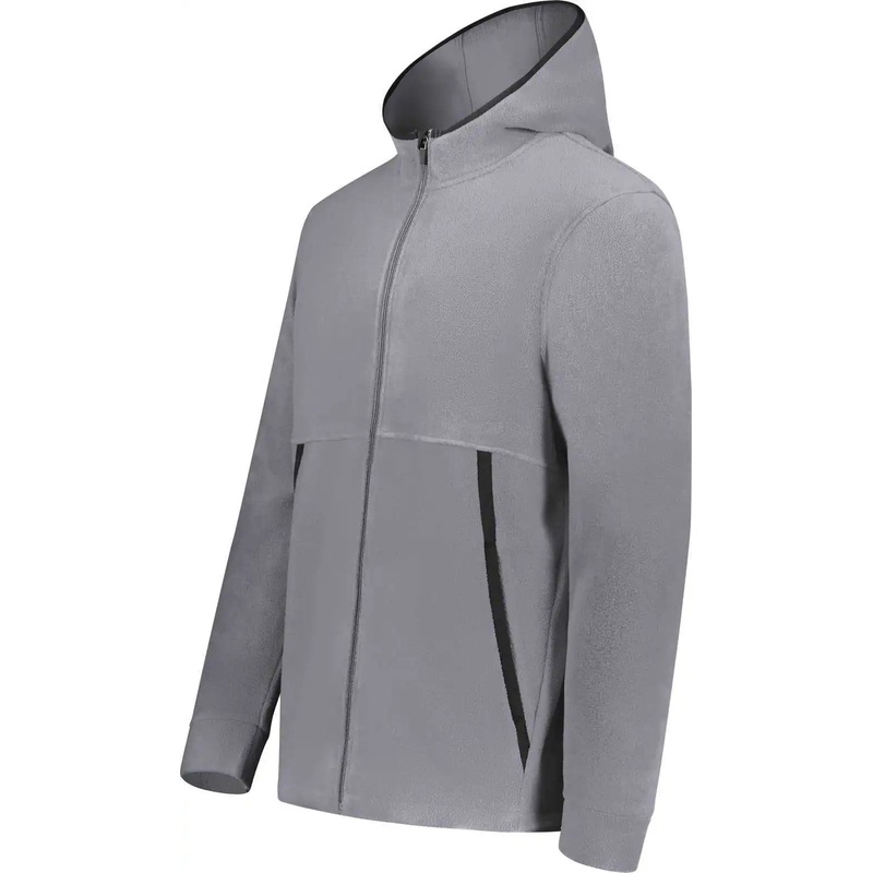 Augusta 6858 Chill Fleece 2.0 Full Zip Hoodie – Graphite