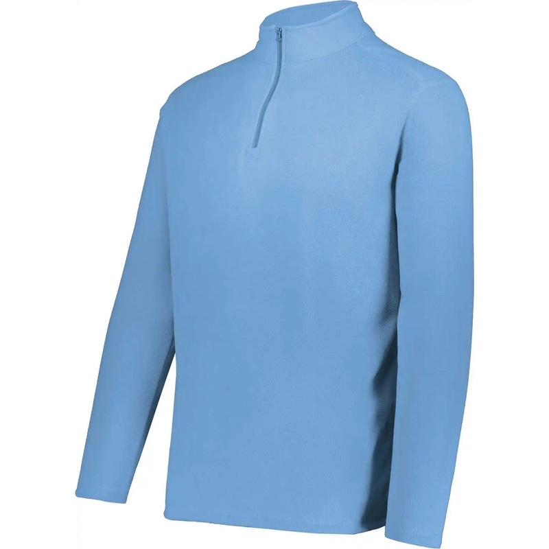 Augusta 6863 Micro-Lite Fleece 1/4 Zip Pullover – Columbia Blue