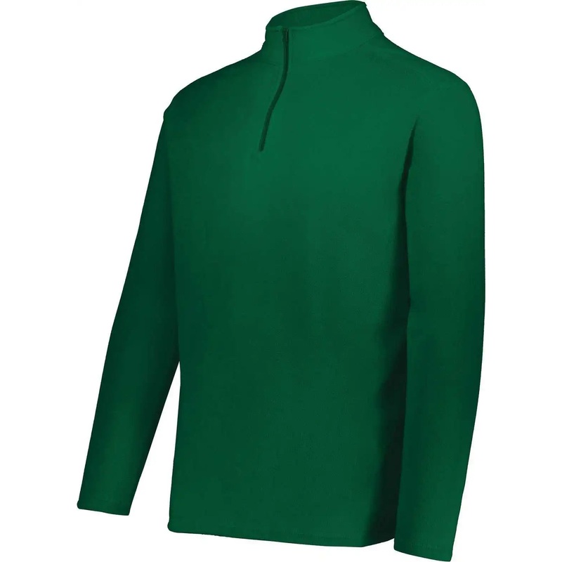 Augusta 6863 Micro-Lite Fleece 1/4 Zip Pullover – Dark Green