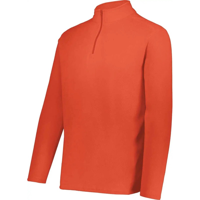 Augusta 6863 Micro-Lite Fleece 1/4 Zip Pullover – Orange