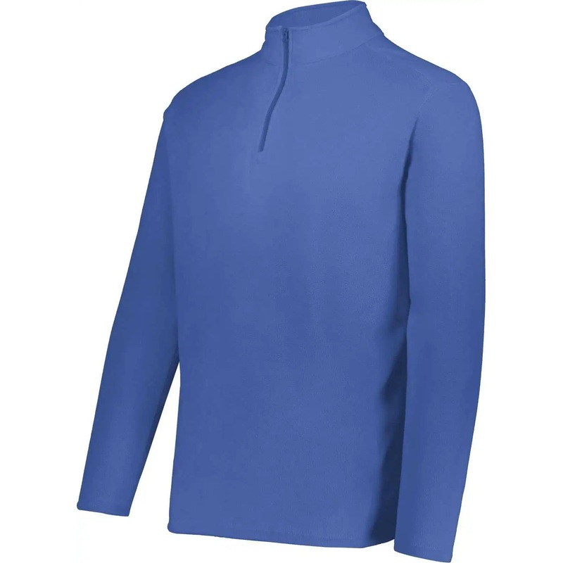 Augusta 6863 Micro-Lite Fleece 1/4 Zip Pullover – Royal