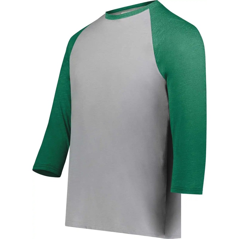Augusta 6879 Gameday Vintage 3/4 Tee – Gray Heather Kelly Heather