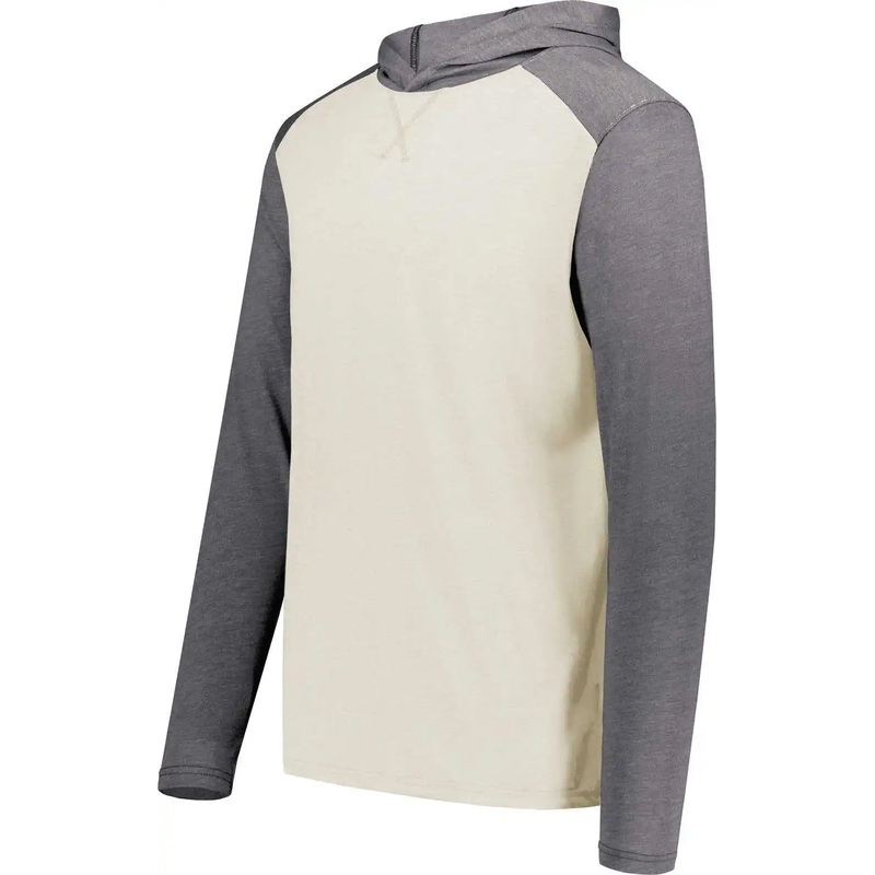 Augusta 6884 Gameday Vintage Hoodie – Birch Carbon Heather