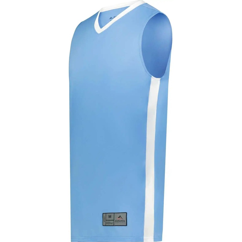 Augusta 6886 Match-Up Basketball Jersey – Columbia Blue White