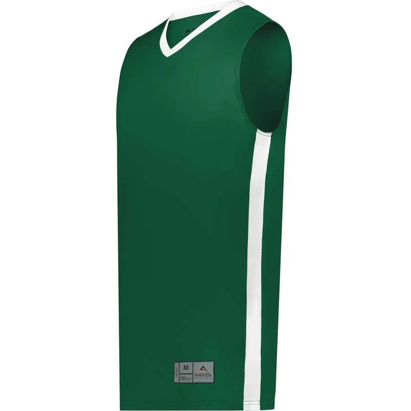 Augusta 6886 Match-Up Basketball Jersey – Dark Green White