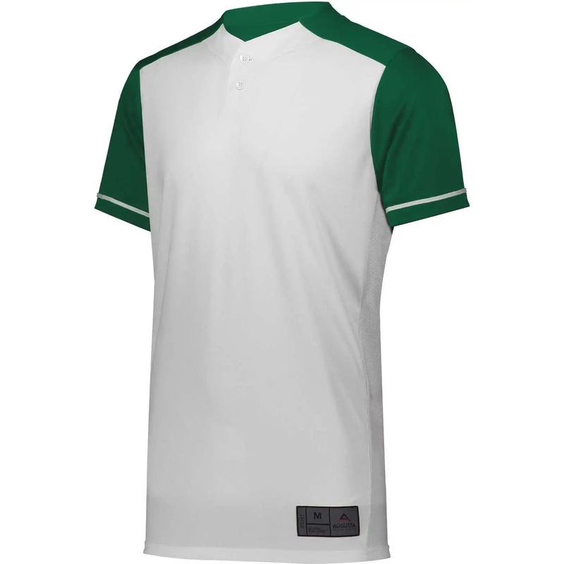 Augusta 1569 Youth Closer Jersey – White Dark Green
