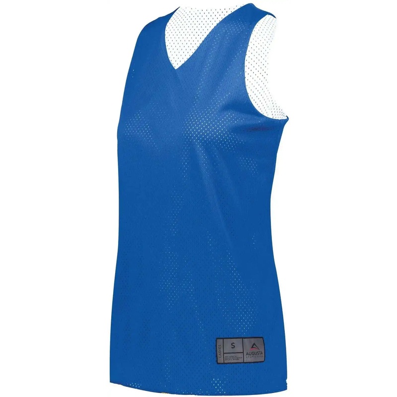 Augusta 163 Youth Tricot Mesh Reversible 2.0 Jersey – Royal White