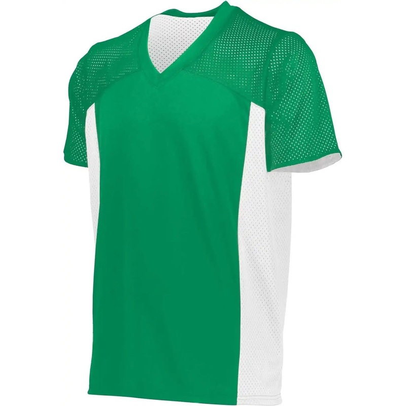 Augusta 265 Youth Reversible Flag Football Jersey – Kelly White