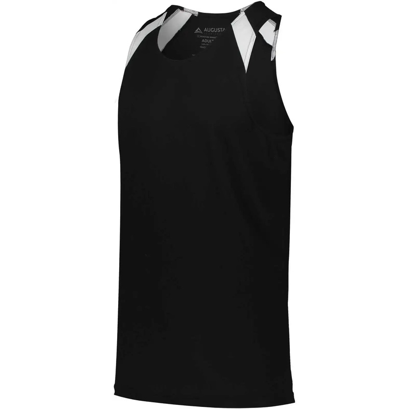 Augusta 344 Youth Overspeed Track Jersey – Black White