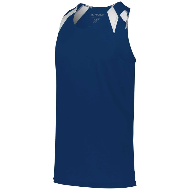 Augusta 344 Youth Overspeed Track Jersey – Navy White
