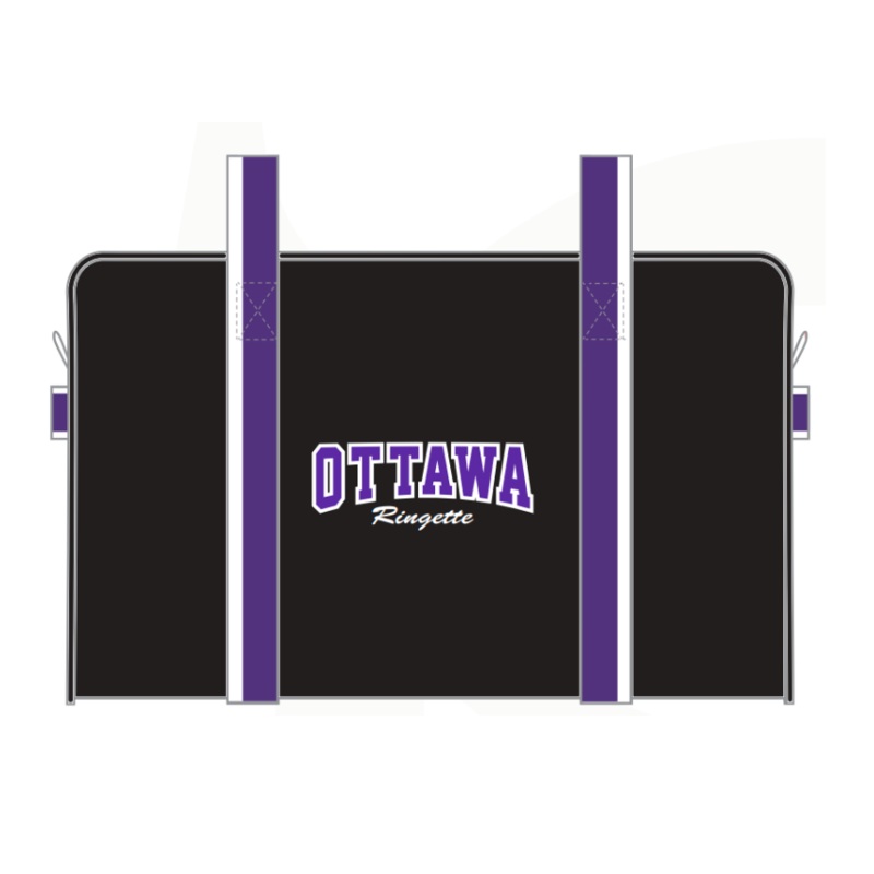 CORA EQUIPMENT BAG PLAYER (31L X 20H X 15W) WITH EMBROIDERED LOGO