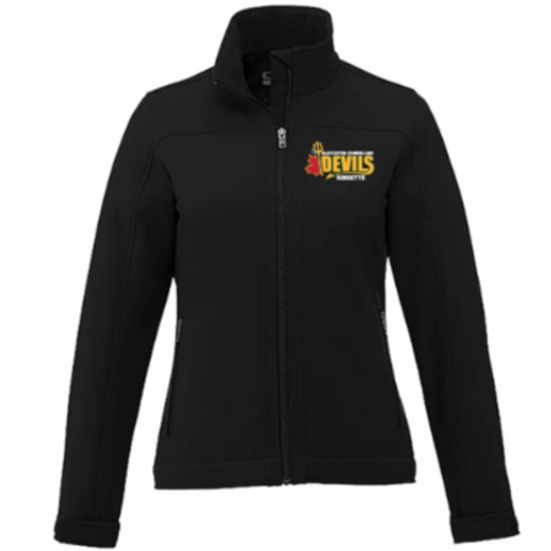 GCRA DEVILS CX2 LIGHTWEIGHT SOFTSHELL JACKET LADIES