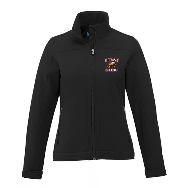 OTTAWA STING HOCKEY CX2 LIGHTWEIGHT SOFTSHELL LADIES JACKET