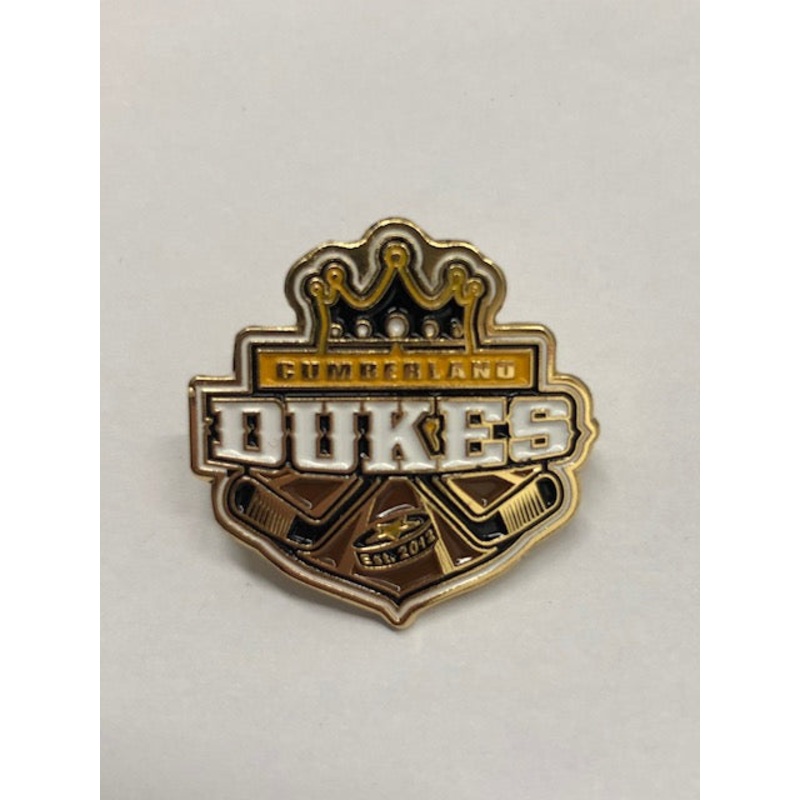 CUMBERLAND DUKES LOGO PIN|Gold