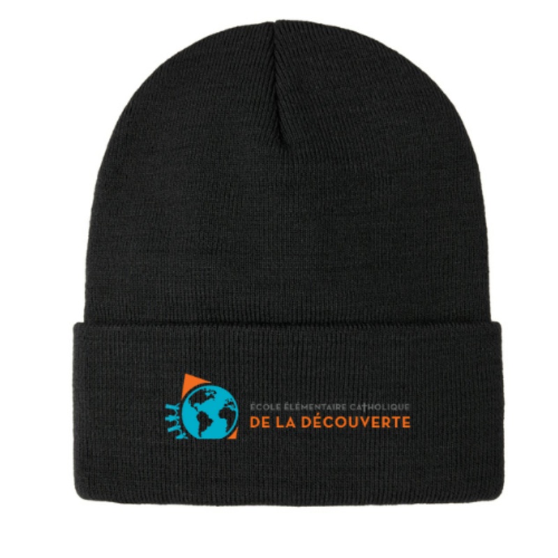 DE LA DCOUVERTE POLAR TOQUE WITH EMBROIDERED LOGO