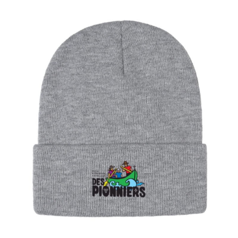 DES PIONNIERS POLAR BEANIE WITH EMBROIDERED LOGO